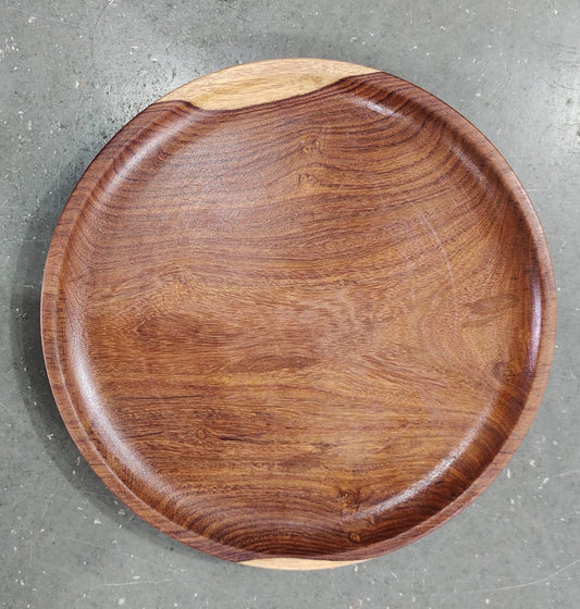 Wooden plate