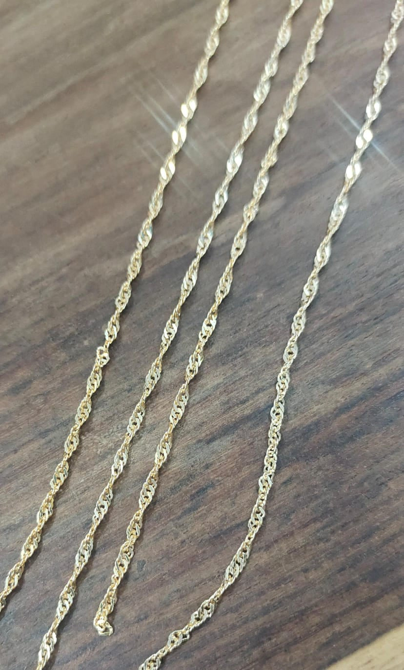 Anti Tarnish Golden Chain-03