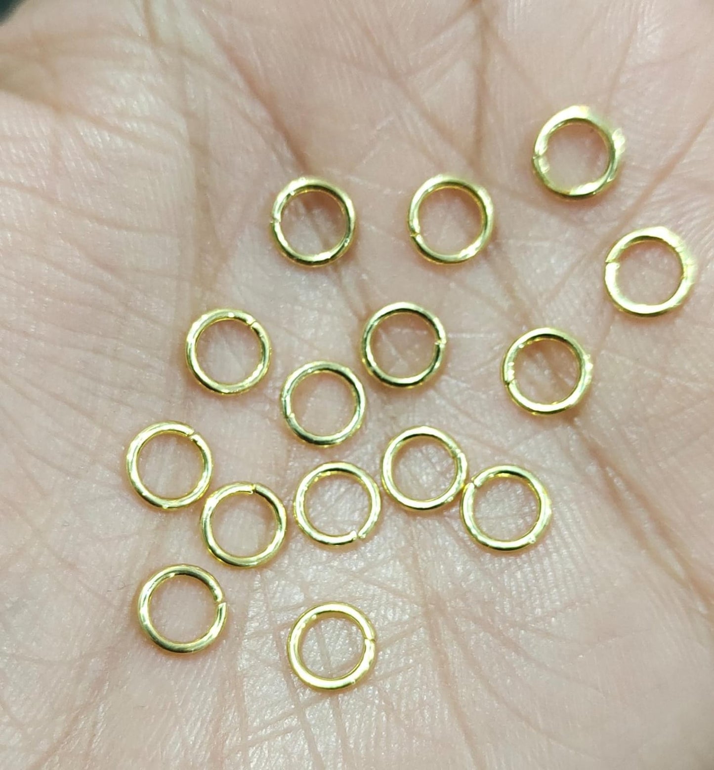 Anti Tarnish Jump Ring Small