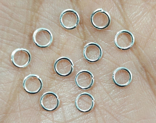 Anti Tarnish Jump Ring Small