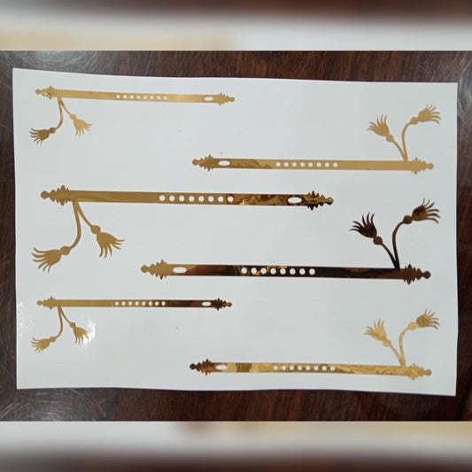 Vinyl Sticker Sheet - Flute