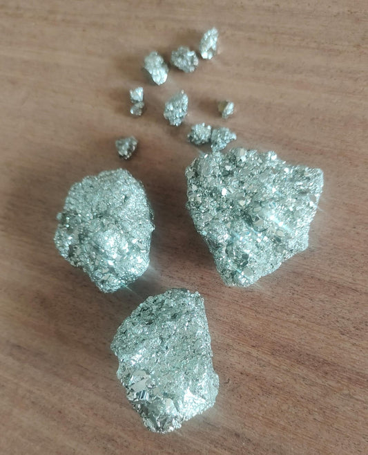 Peru Pyrite Stone 250 Gm-P03