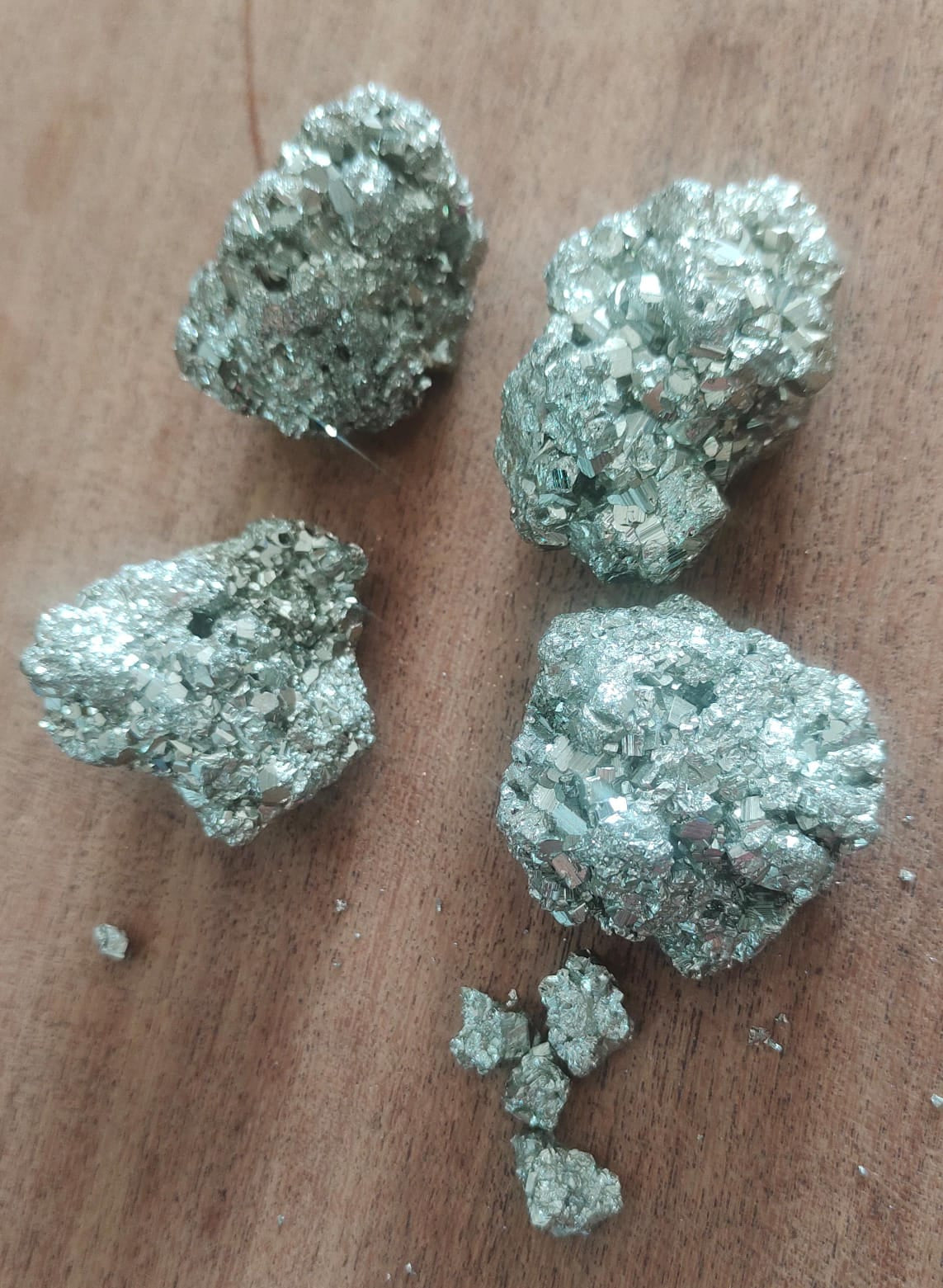 Peru Pyrite Stone 250 Gm-P04