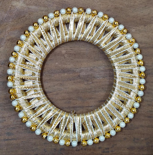 Round Pearl ring Gotta pati