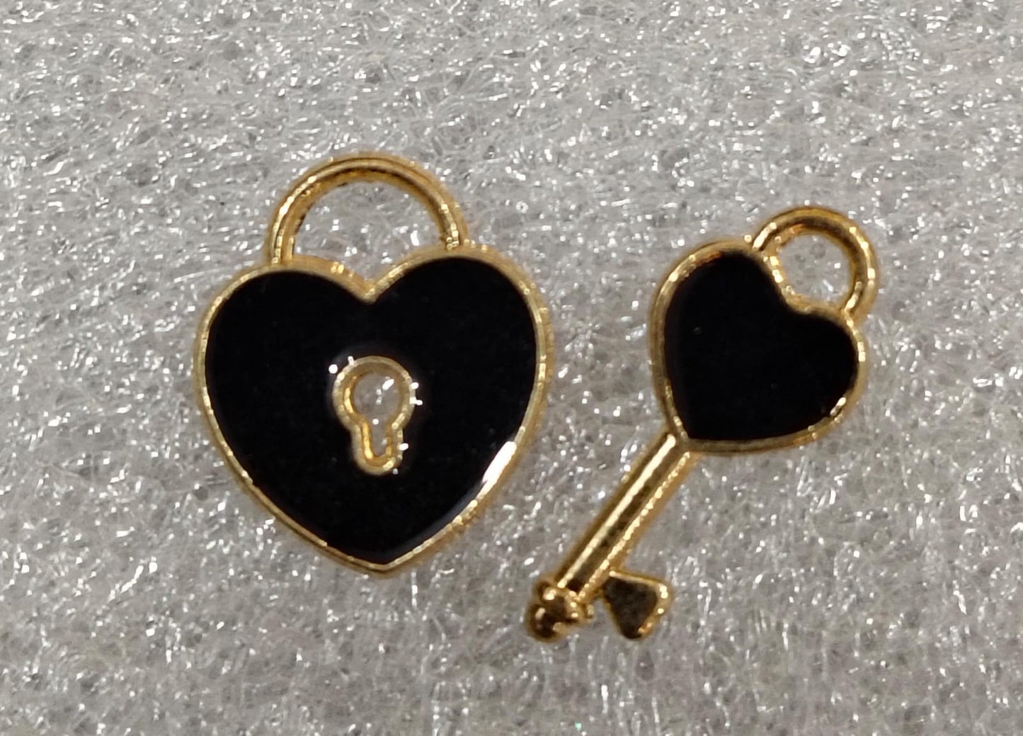 Lock & Key Charm