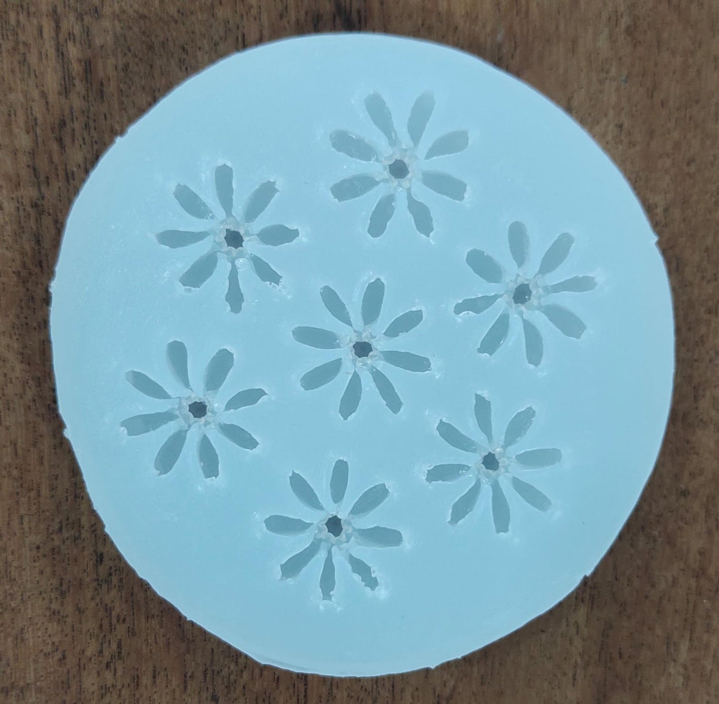 7 Cavity Flower Mould