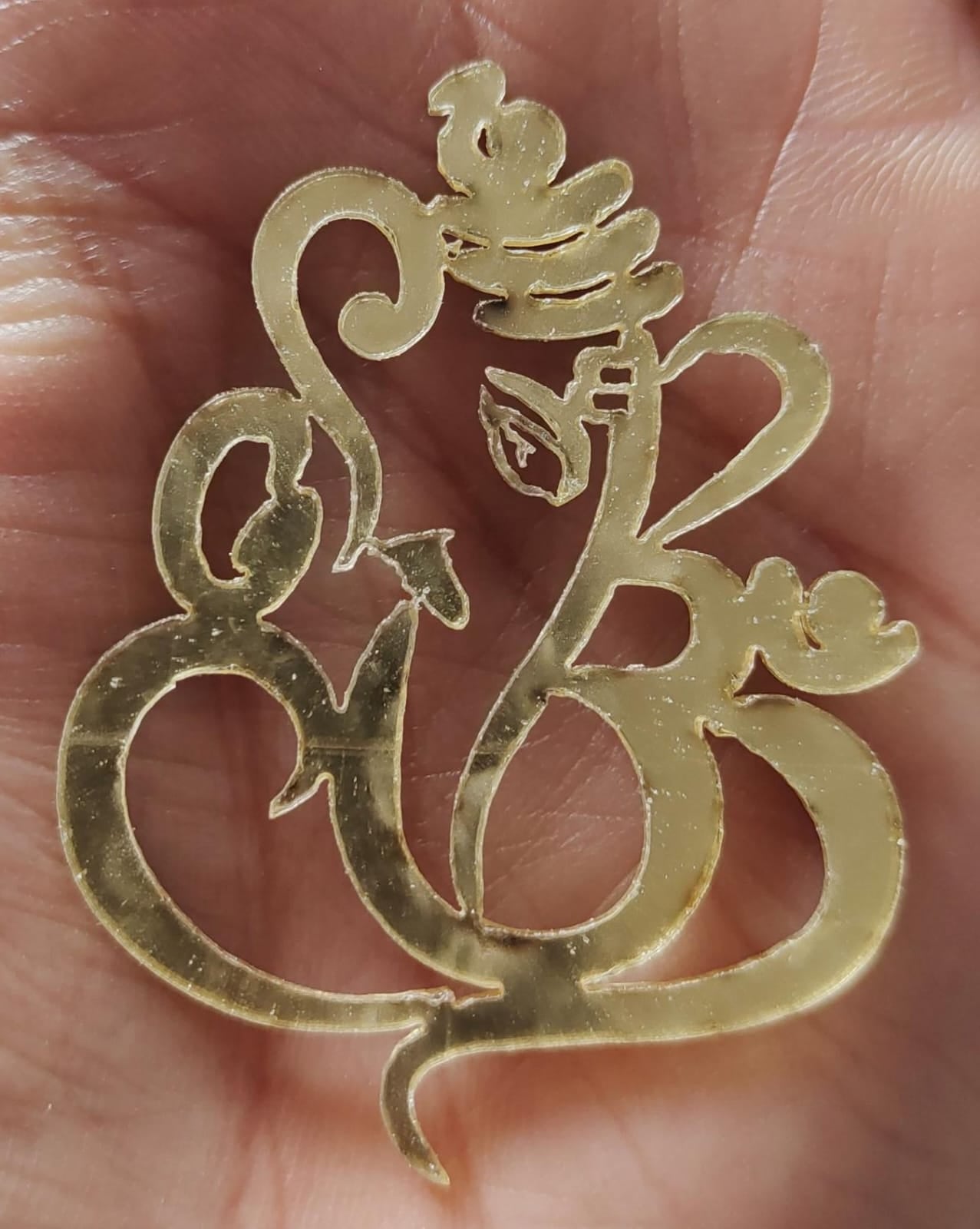 Ganesh ji Acrylic Cutout