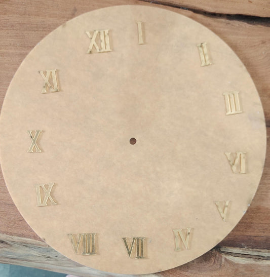 copy of Acrylic Roman Clock Number -Golden