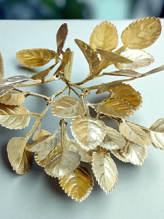 Artificial Golden Leafe Bunch