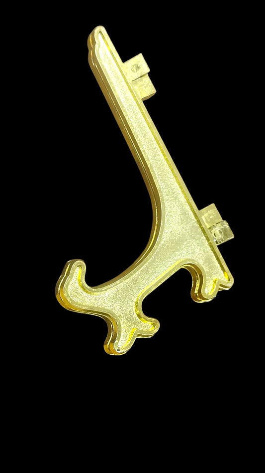 Golden Acrylic Stand