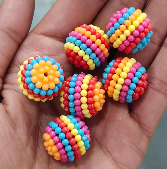 Multi color latkan Ball