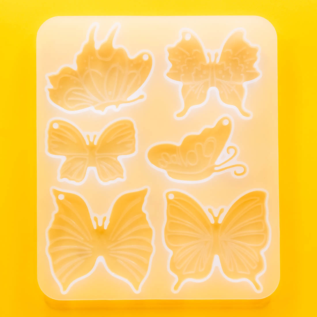 6 Cavity Butterfly Keychain Mould_01
