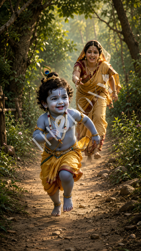 Baby kanha Digital Print _ BK-1