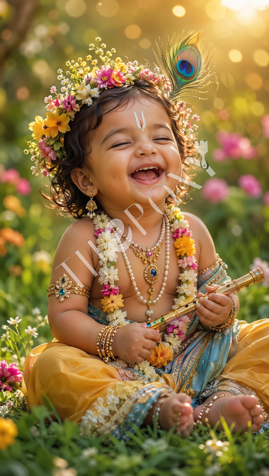 Baby kanha Digital Print _ BK-2