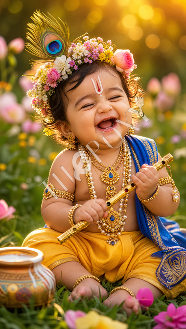 Baby kanha Digital Print _ BK-3