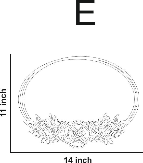 Acrylic Name Plate Design -E