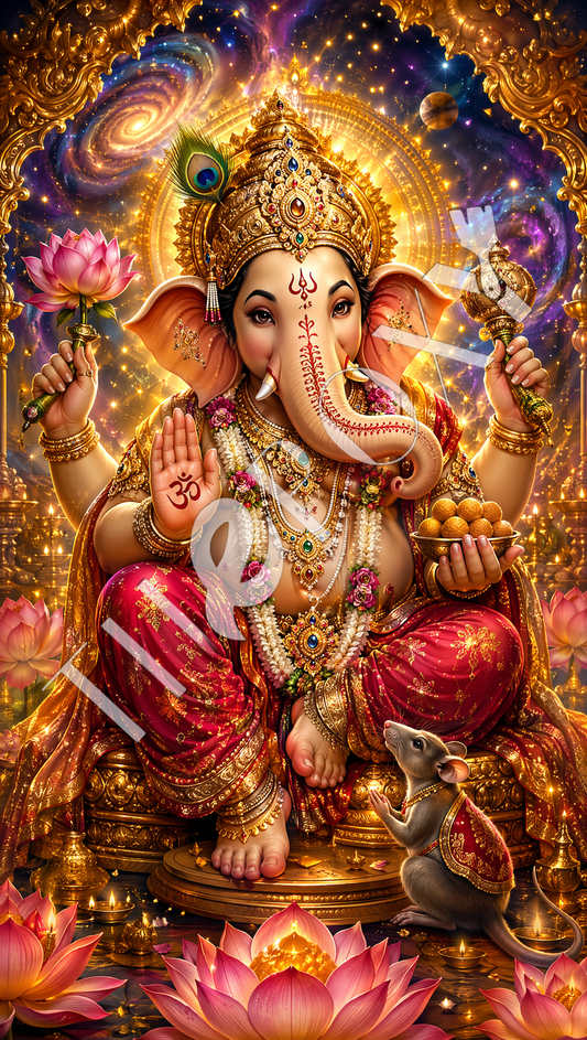 Ganesh G Digital Print _ G-1