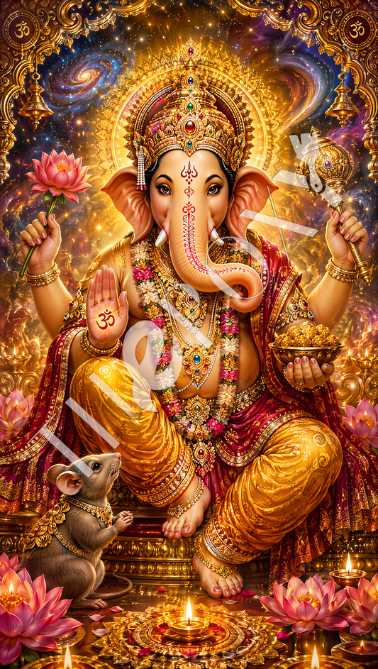 Ganesh G Digital Print _ G-2