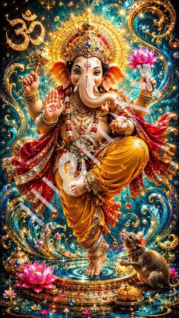 Ganesh G Digital Print _ G-7