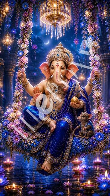 Ganesh G Digital Print _ G-8