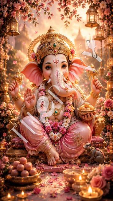 Ganesh G Digital Print _ G-9