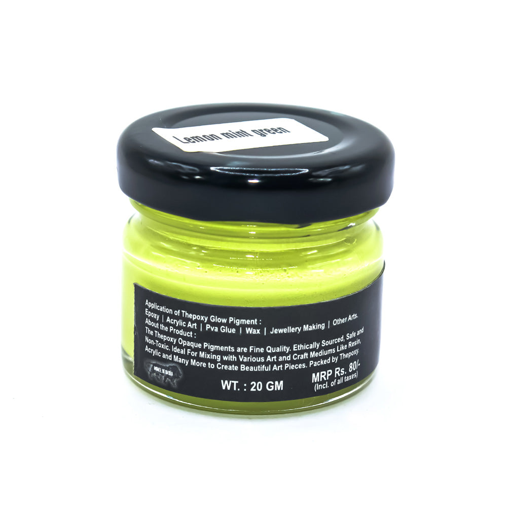 Lemon Mint Green Opaque Pigment