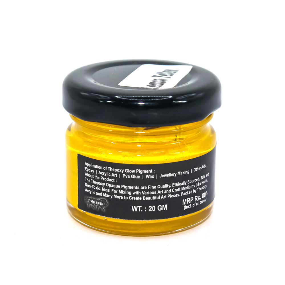 Lemon Yellow Opaque Pigment