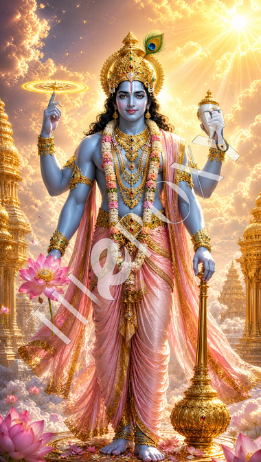 Krishna Digital Print _ K-12