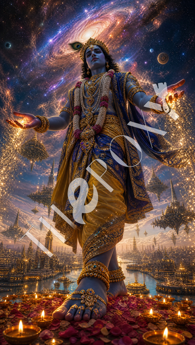 Krishna Digital Print _ K-19