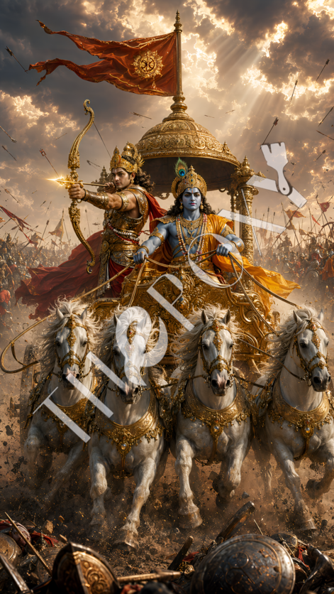 Krishna Digital Print _ K-1