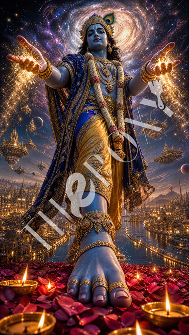 Krishna Digital Print _ K-2