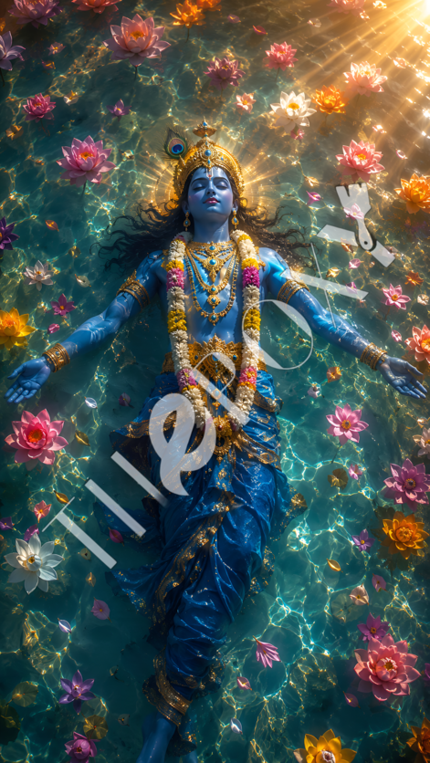 Krishna Digital Print _ K-6