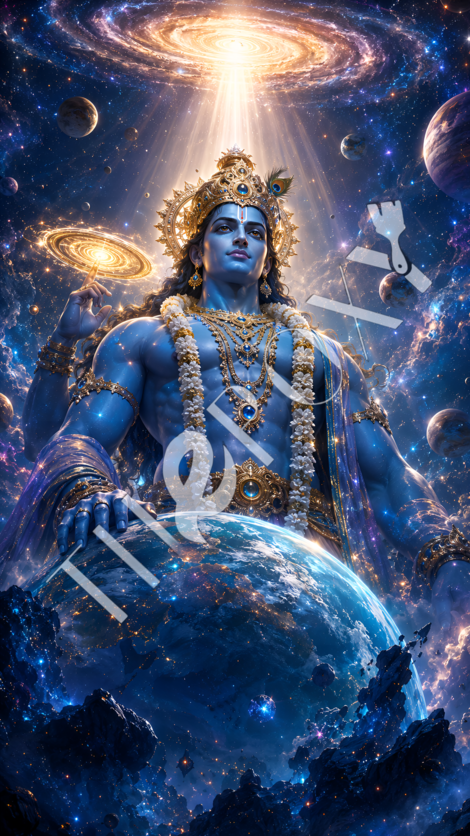 Krishna Digital Print _ K-7