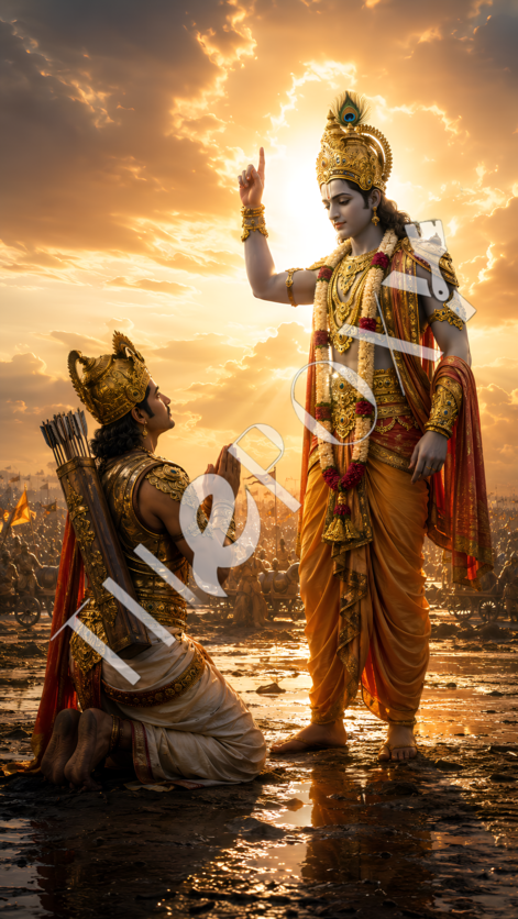 Krishna Digital Print _ K-9