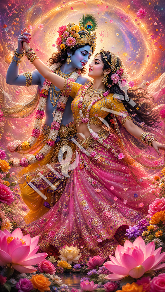 Radha krishna Digital Print _ RK-16