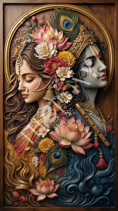 Radha krishna Digital Print _ RK-20