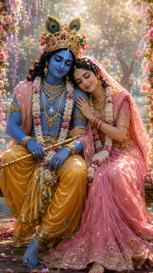 Radha krishna Digital Print _ RK-25
