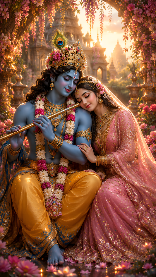 Radha krishna Digital Print _ RK-27