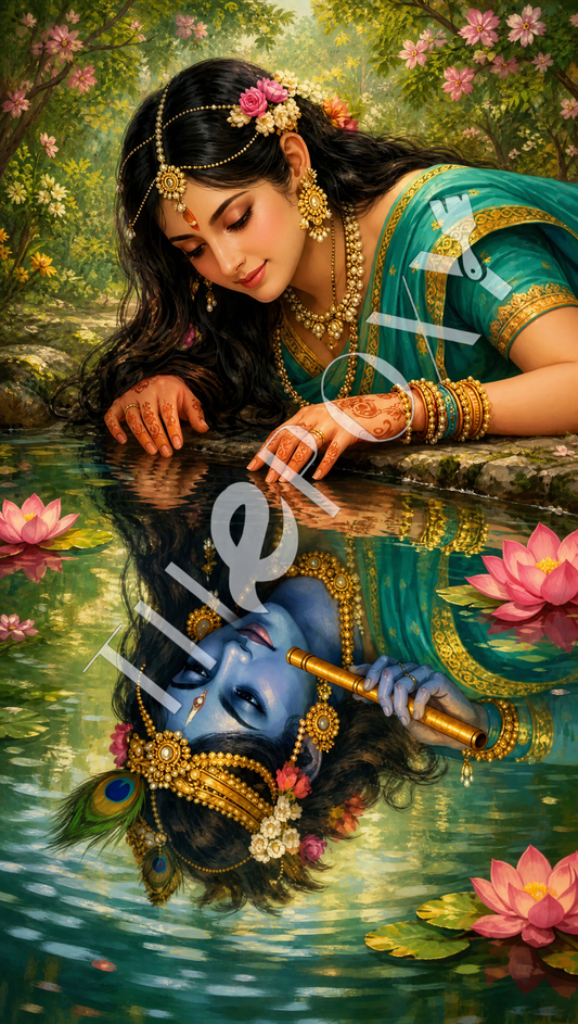 Radha krishna Digital Print _ RK-28