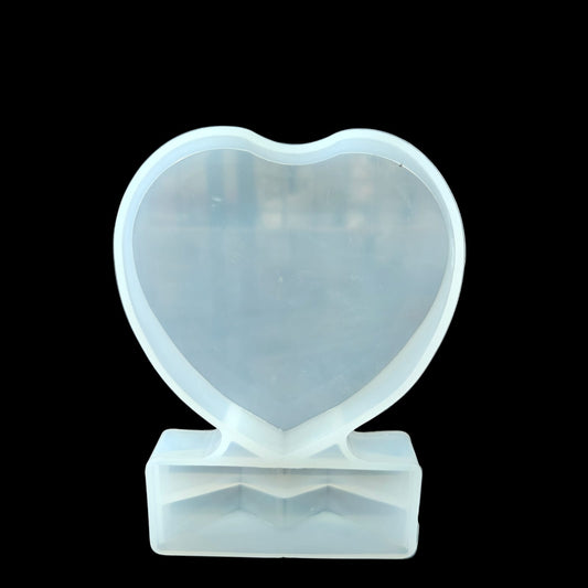single Heart Mould with Stand