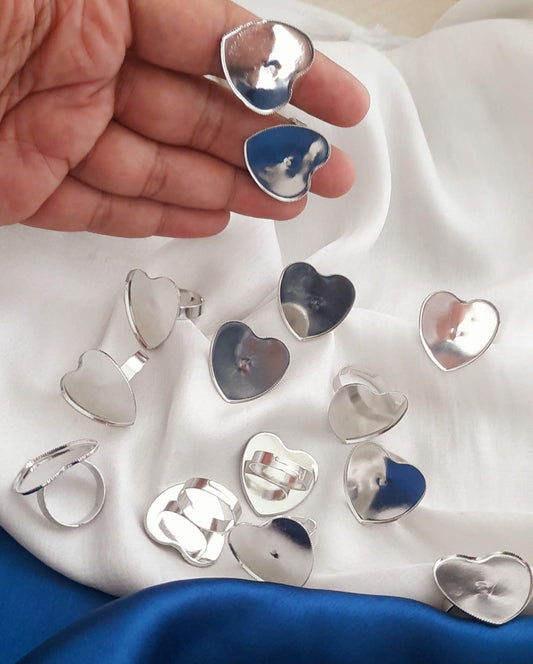Fingure Ring- Heart Shape