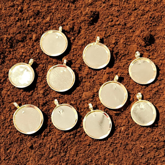 Mini Round pendant-Golden