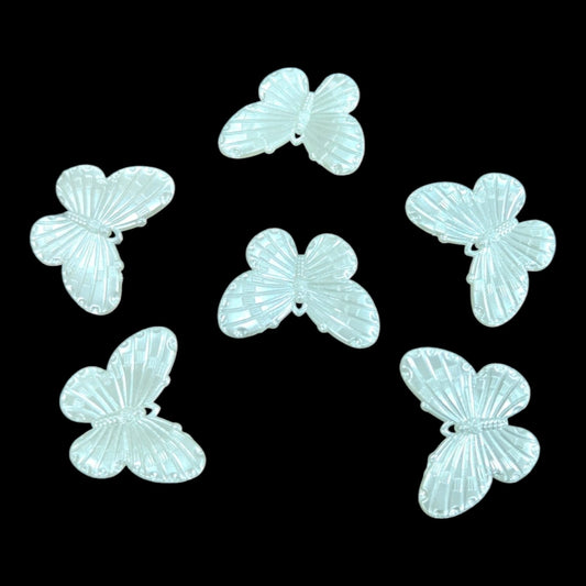 White pearl Butterfly