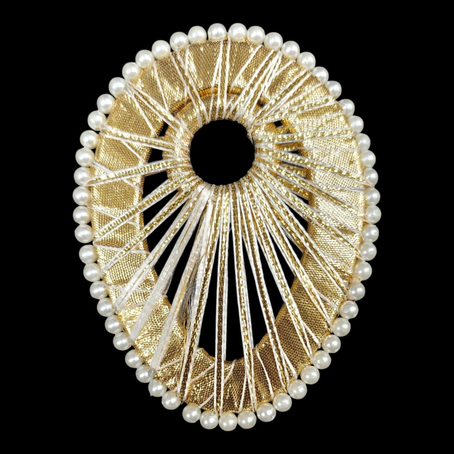 T Light Oval Gotta Jali Ring 5 Inch
