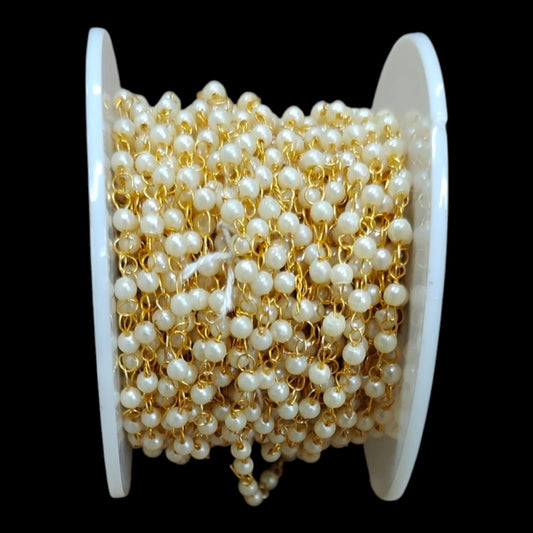 White Pearl chain roll-01