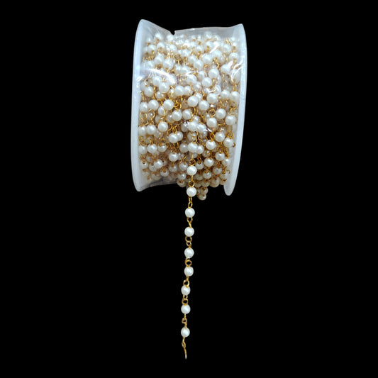 White Pearl chain roll-02