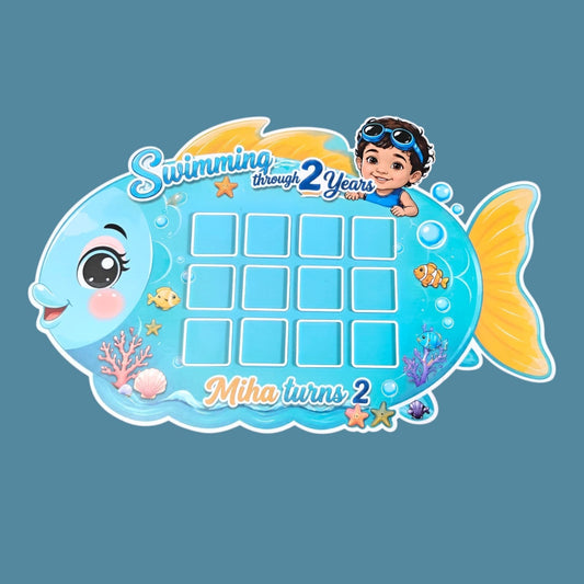 Baby Frame Fish Shape