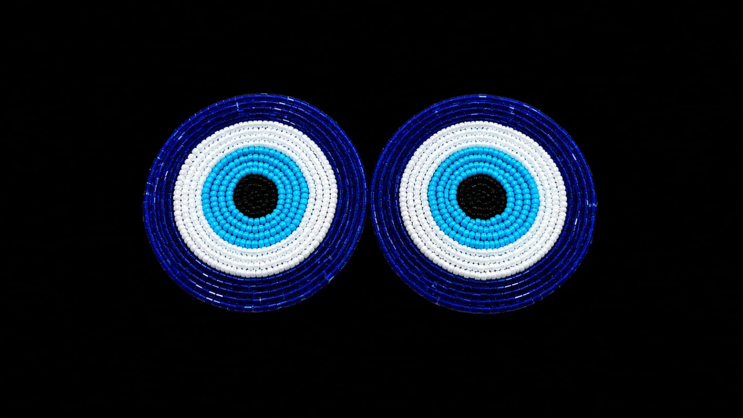 Evil Eye patch 3 inch