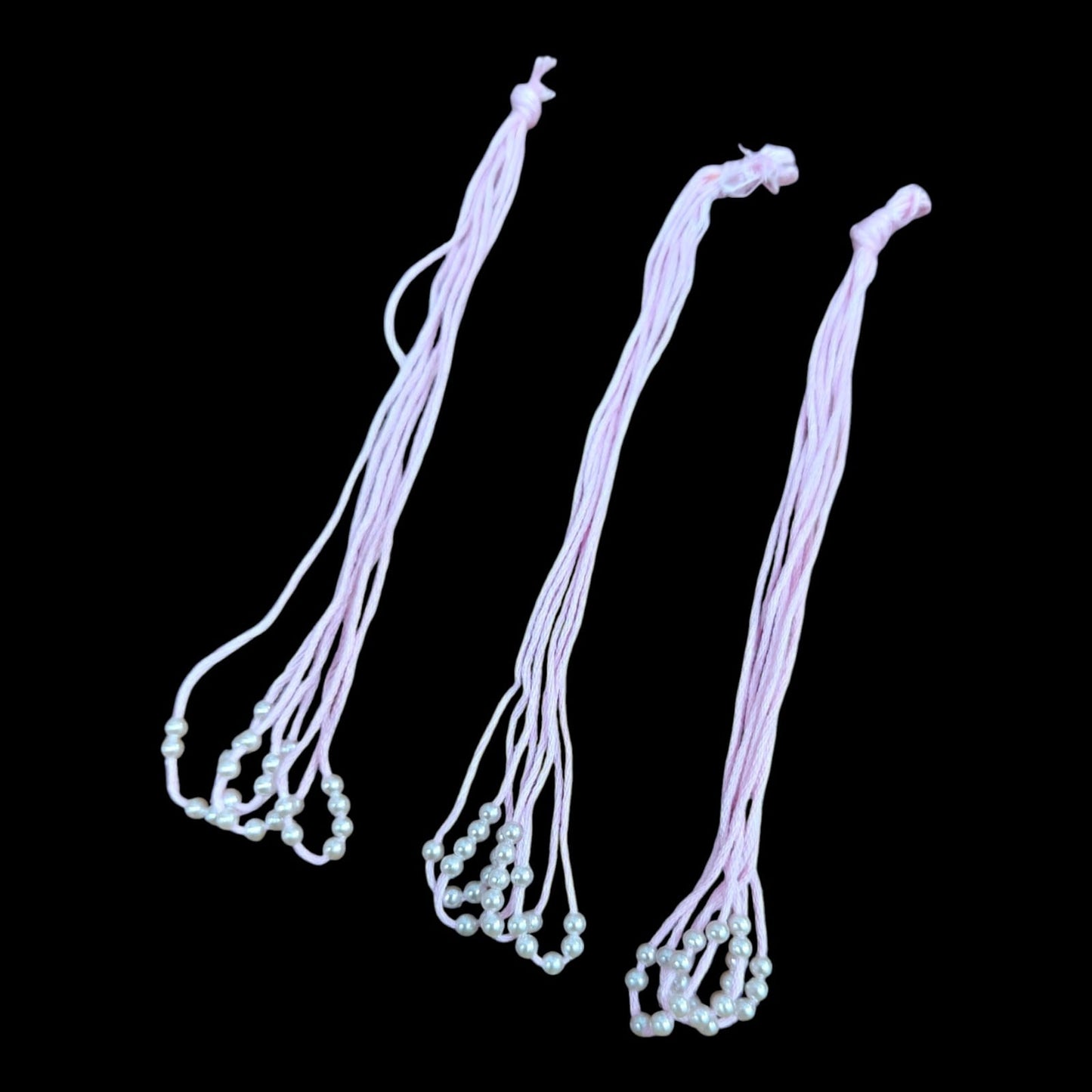 Rakhi Thread with Pearl-Light Pink