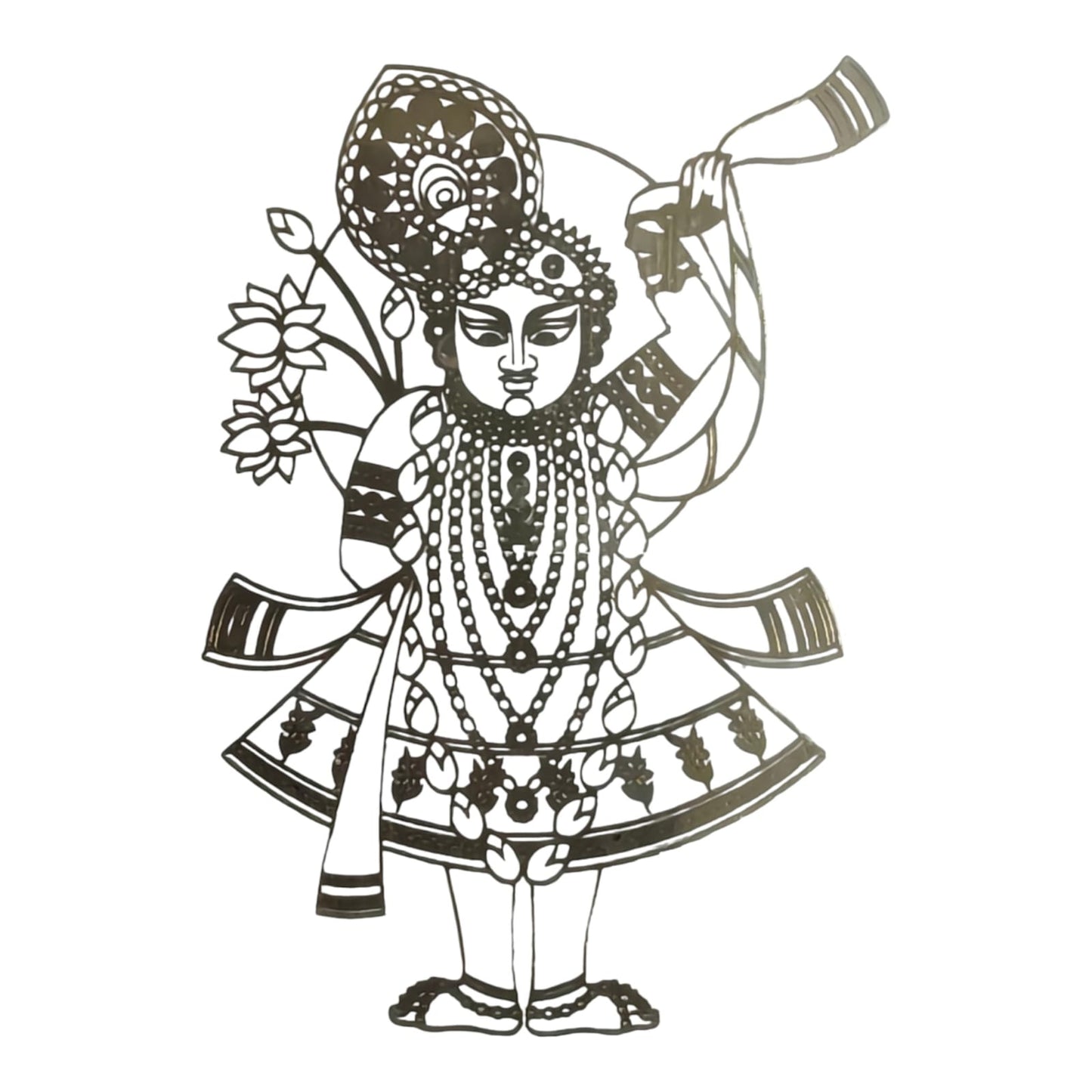Shreenathji Metallic Sticker